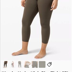 Lulu Lemon Wunder Under Leggings